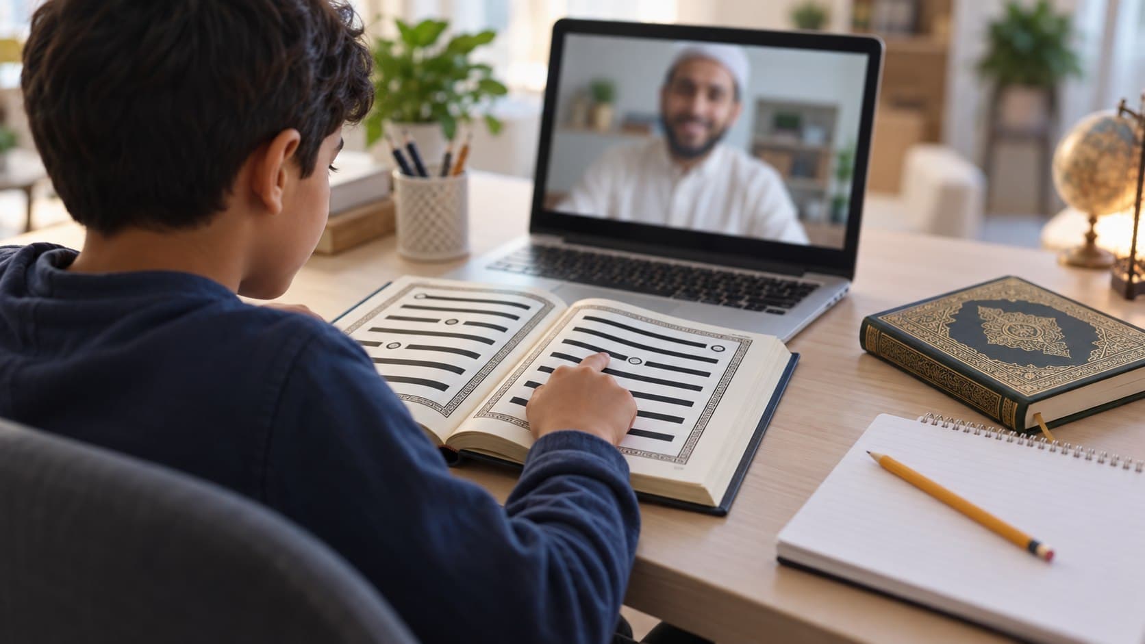 Interactive and engaging 1-on-1 Quran tutoring tailored for student with ADHD